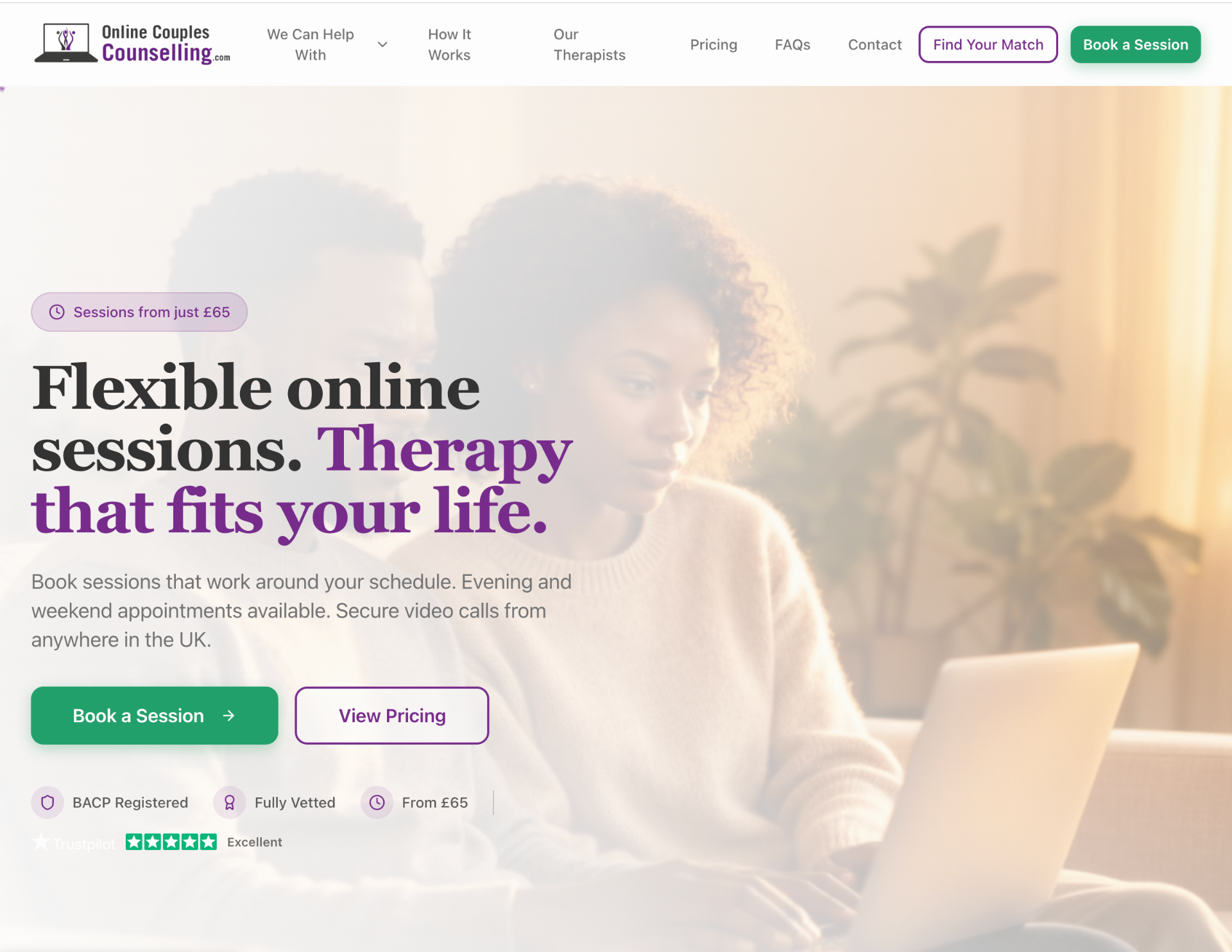 Online Couples Counselling screenshot 1