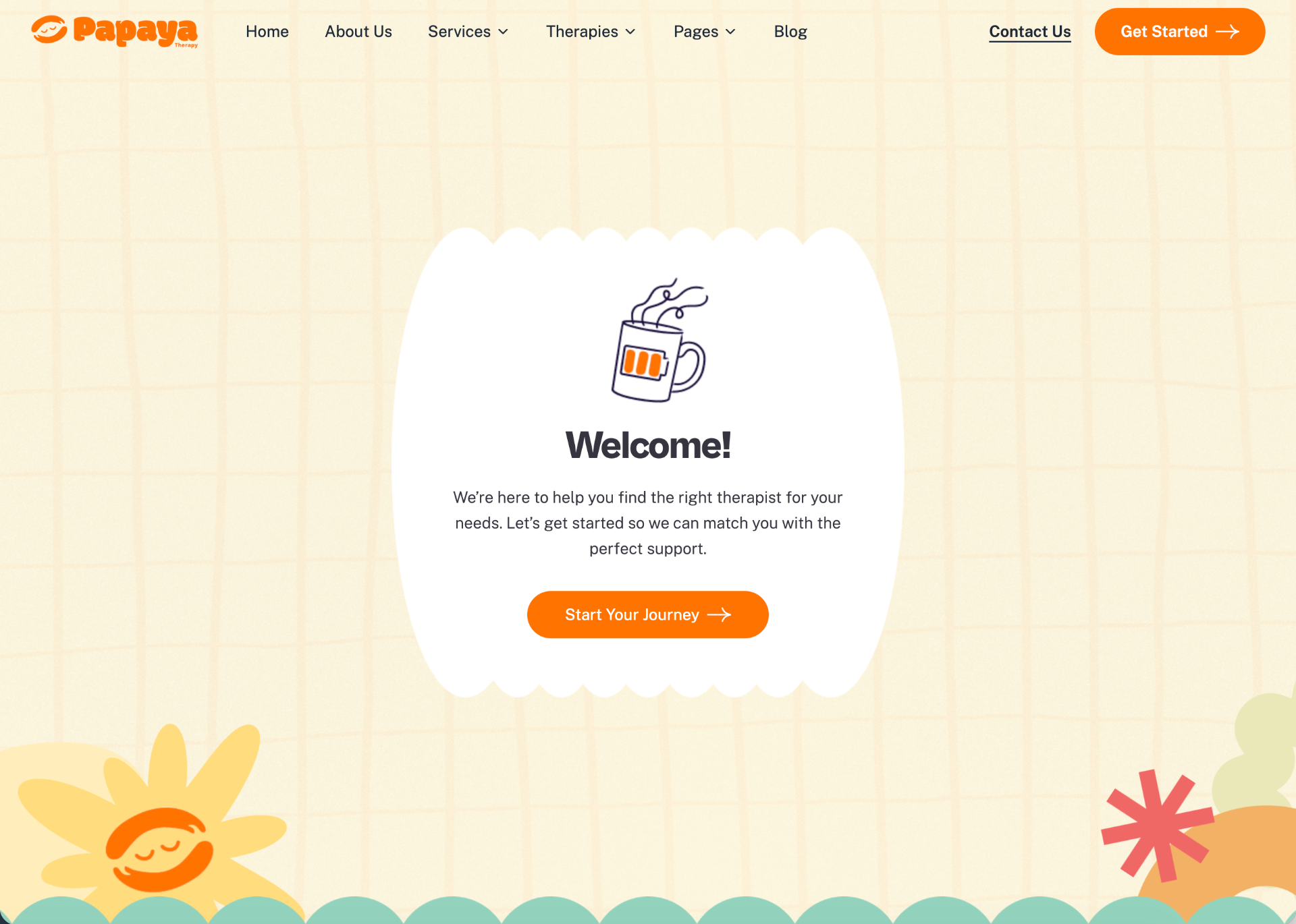 PapayaTherapy.com screenshot 1